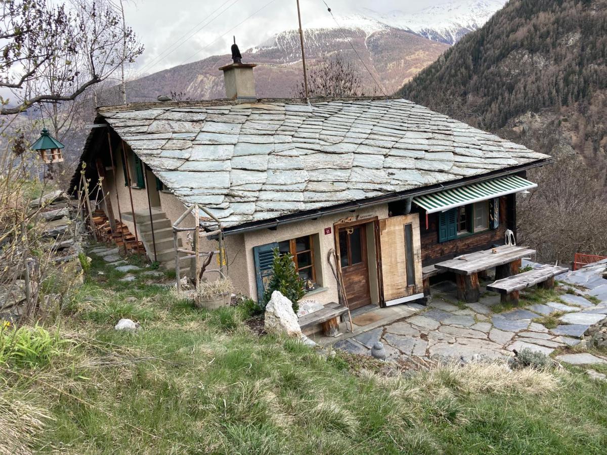 Chalet La Paz With Hotpot And Sauna Villa Törbel Exteriör bild