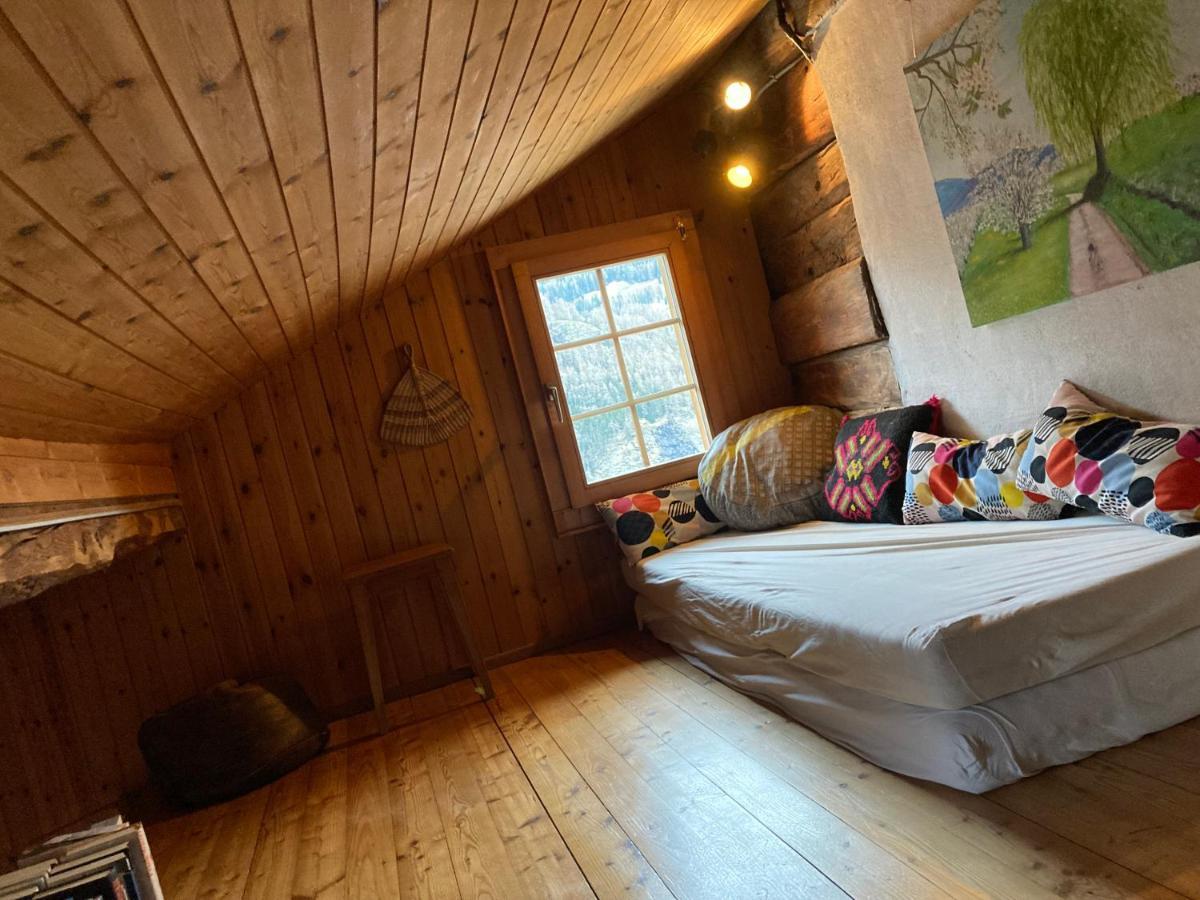 Chalet La Paz With Hotpot And Sauna Villa Törbel Exteriör bild