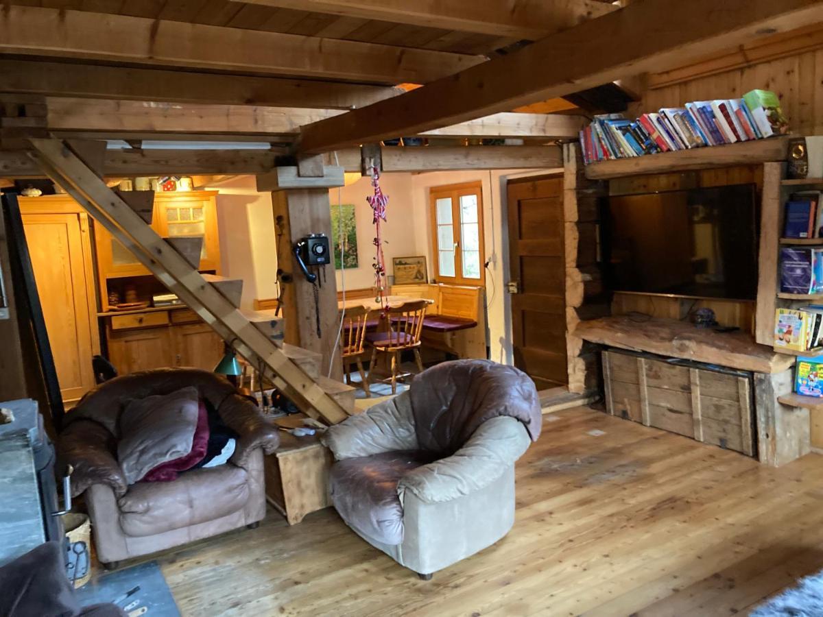 Chalet La Paz With Hotpot And Sauna Villa Törbel Exteriör bild